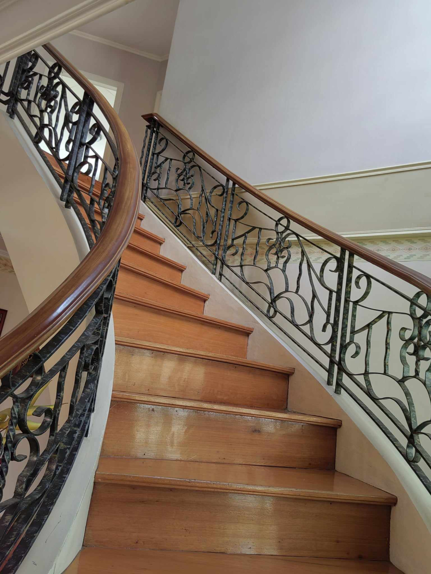 Fully Furnished Corner House For Sale Sta. Rosa City Laguna — 4BR 240 sqm Guarded Subdivision Ornate Staircase Stained Glass ₱9.5M | Below Market