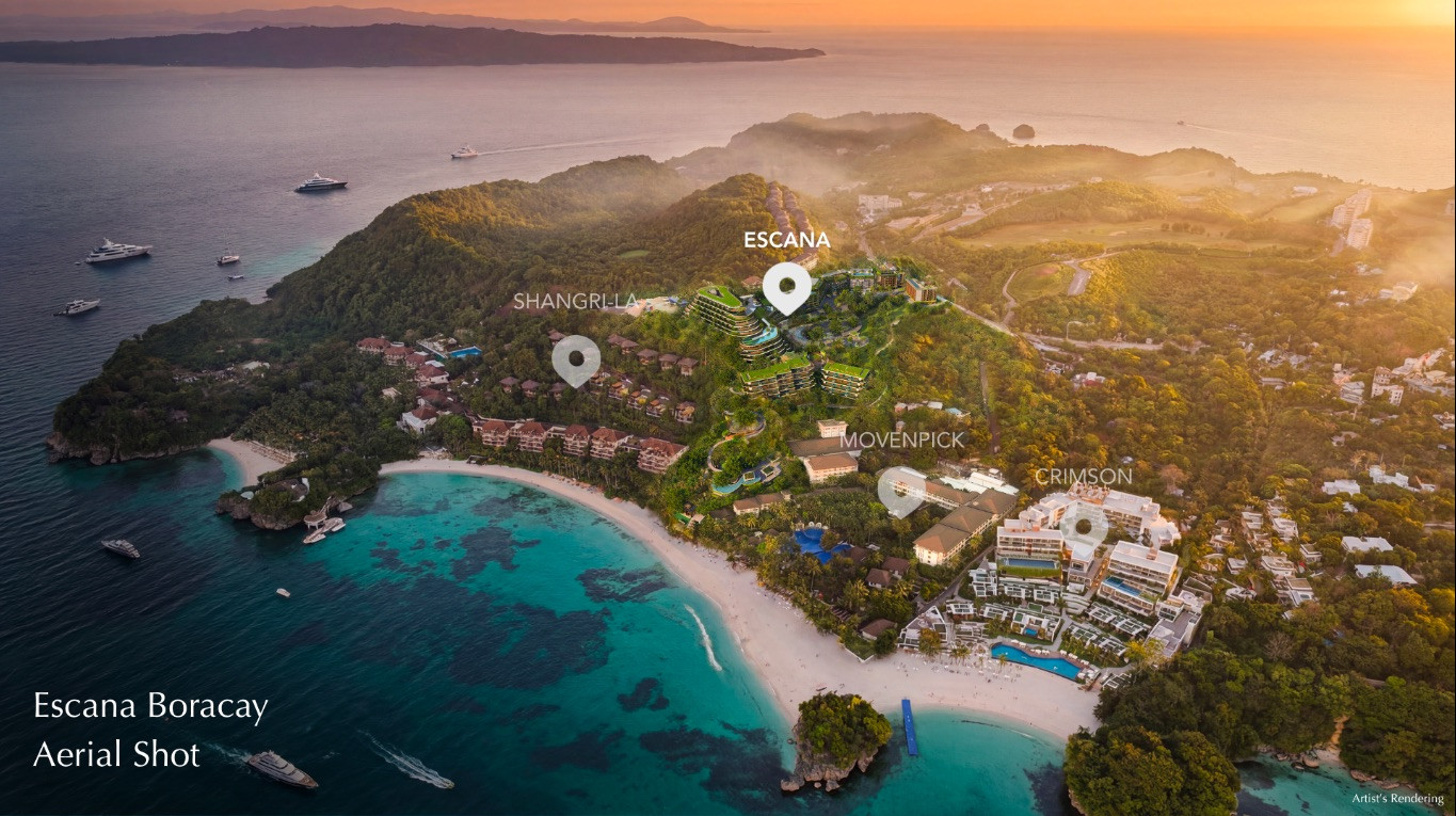 Escana Boracay Condo for Sale in Station Zero | Studios, 1BR & 2BR From ₱21.098M