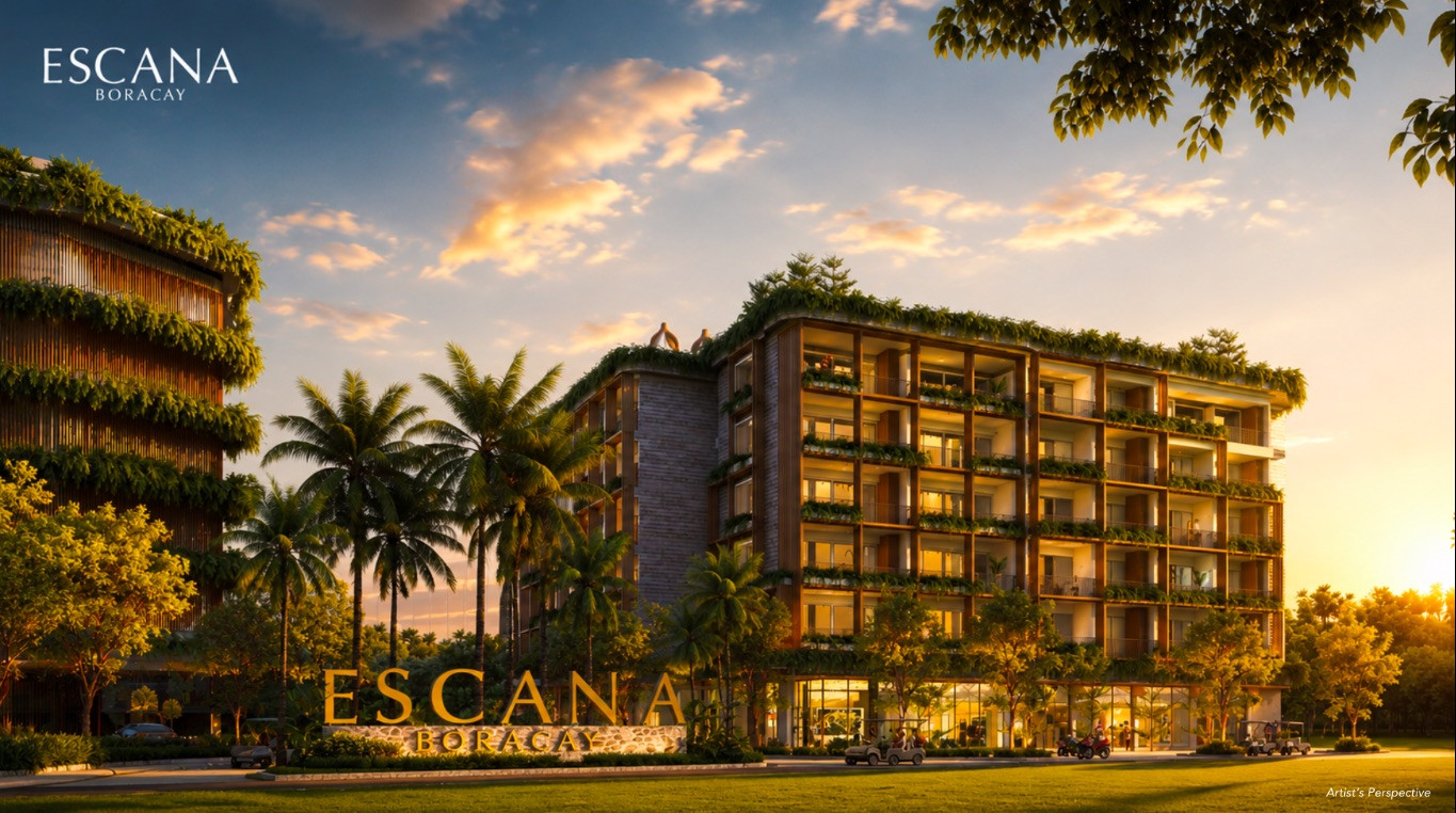 Escana Boracay Condo for Sale in Station Zero | Studios, 1BR & 2BR From ₱21.098M