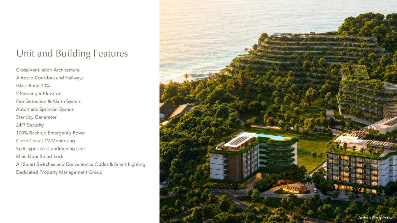 Escana Boracay Condo for Sale in Station Zero | Studios, 1BR & 2BR From ₱21.098M