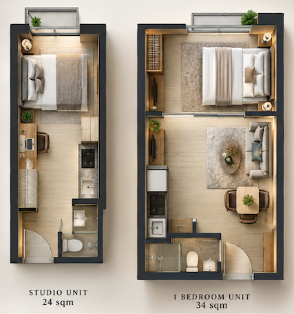 Novus Prime Residences Condo for Sale in Villar City, Dasmariñas | Studio & 1BR